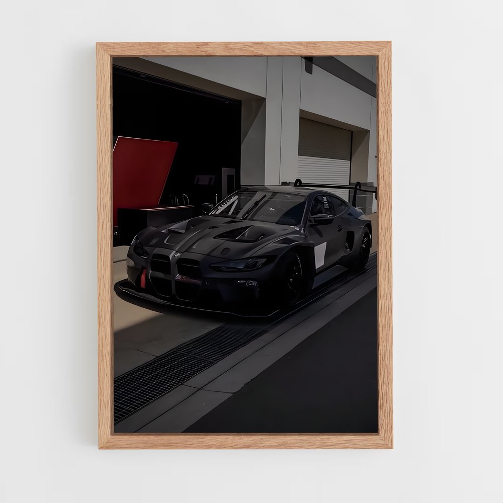 Poster M4 GTS Noir – affiche BMW (vue 4)